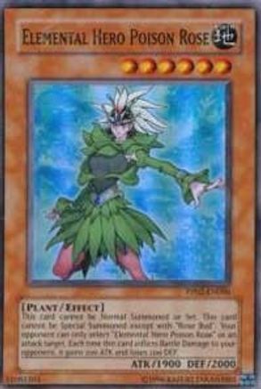 Elemental Hero Poison Rose [PP02-EN006] Super Rare - Trinity Hobby