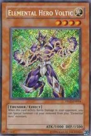 Elemental Hero Voltic [PP02-EN014] Secret Rare - Trinity Hobby