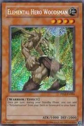 Elemental Hero Woodsman [PP02-EN004] Secret Rare - Trinity Hobby