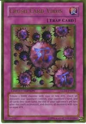 Crush Card Virus [GLD1-EN038] Gold Rare - Trinity Hobby