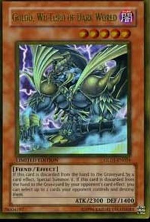 Goldd, Wu–Lord of Dark World [GLD1-EN024] Gold Rare - Trinity Hobby