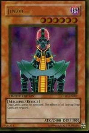 Jinzo [GLD1-EN003] Gold Rare - Trinity Hobby