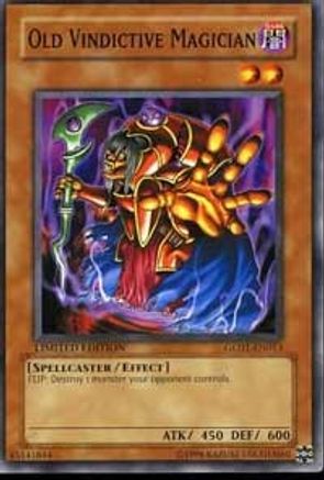 Old Vindictive Magician [GLD1-EN013] Common - Trinity Hobby