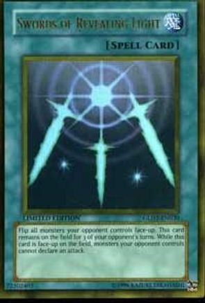 Swords of Revealing Light [GLD1-EN030] Gold Rare - Trinity Hobby