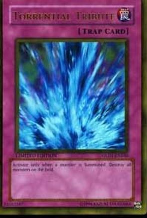 Torrential Tribute [GLD1-EN040] Gold Rare - Trinity Hobby