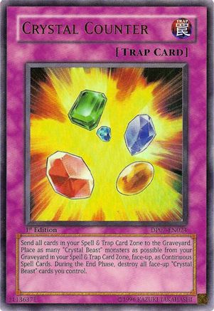 Crystal Counter [DP07-EN024] Ultra Rare - Trinity Hobby
