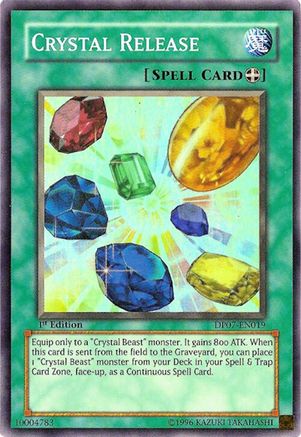 Crystal Release [DP07-EN019] Super Rare - Trinity Hobby