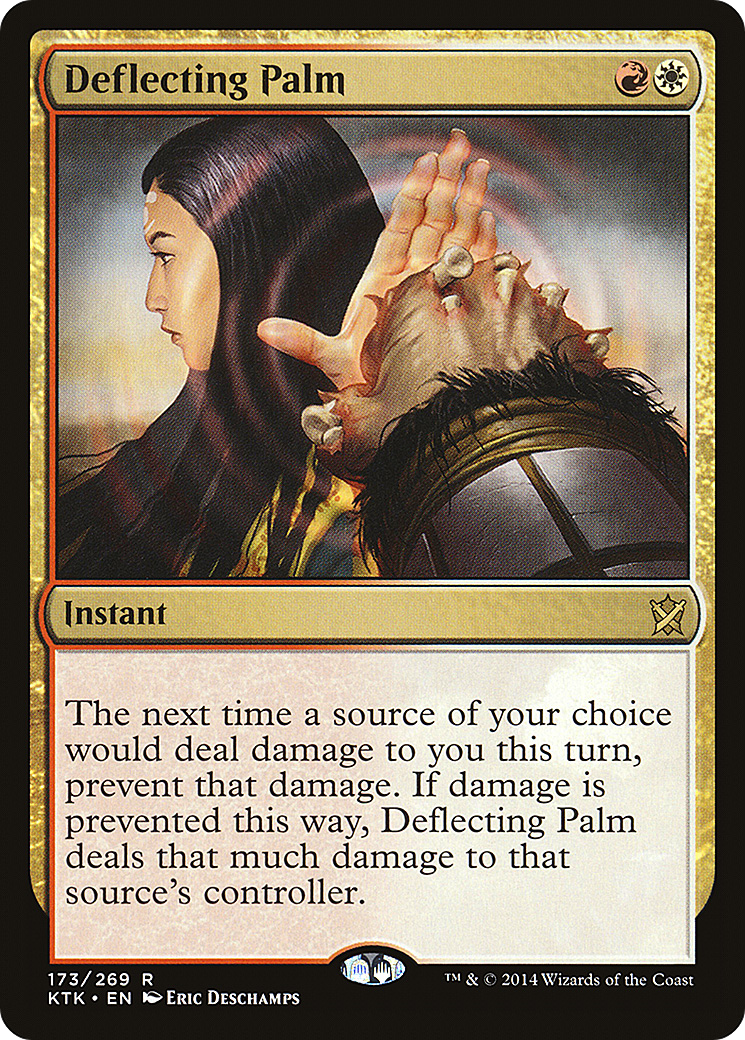 Deflecting Palm [Khans of Tarkir] - Trinity Hobby