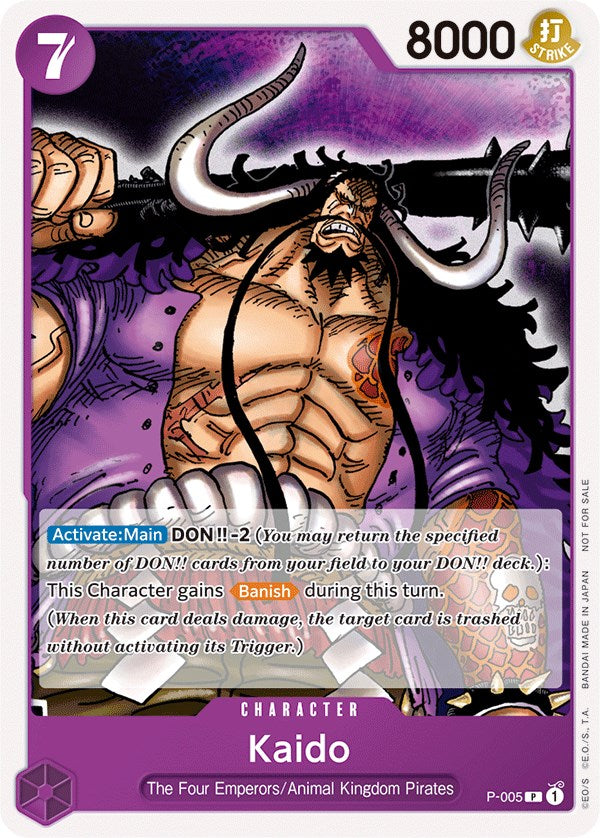 Kaido (Promotion Pack 2022) (P-005) - [One Piece Promotion Cards] - Trinity Hobby