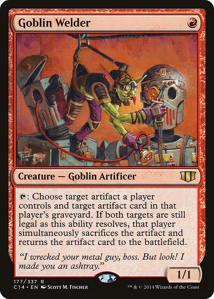 Soudeur gobelin [Commandant 2014] 
