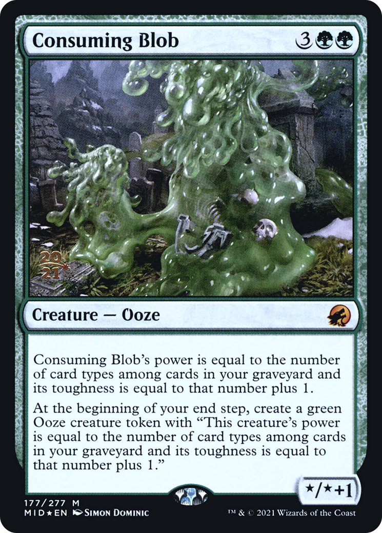 Consuming Blob [Innistrad: Midnight Hunt Prerelease Promos] - Trinity Hobby