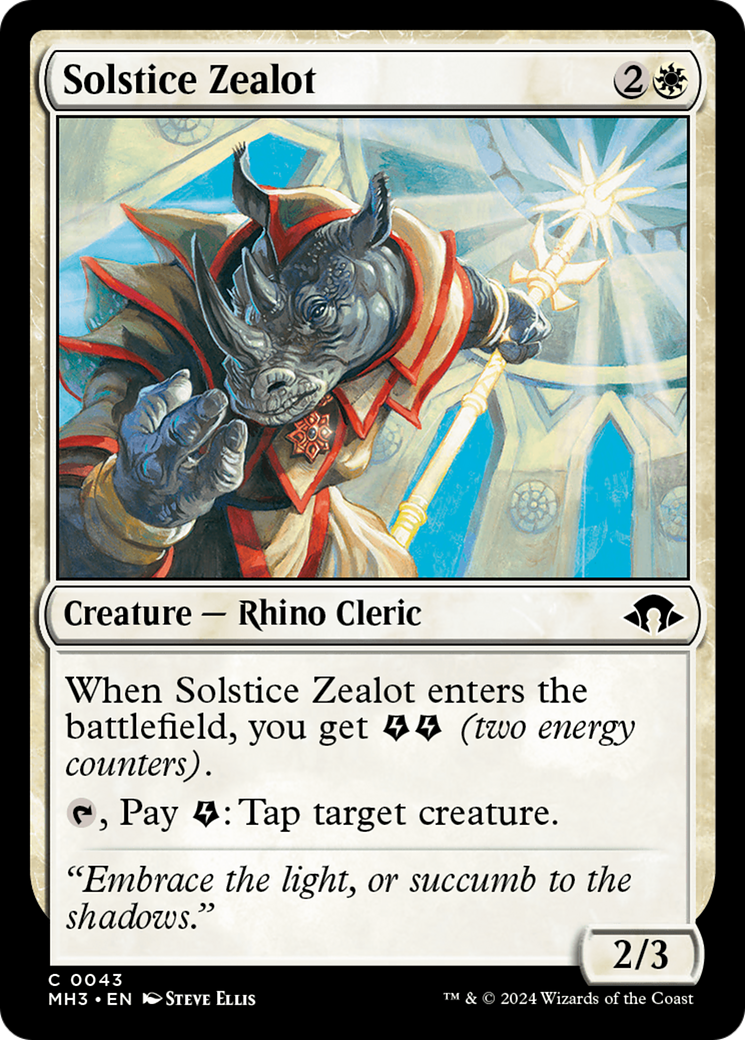Solstice Zealot [Modern Horizons 3] - Trinity Hobby