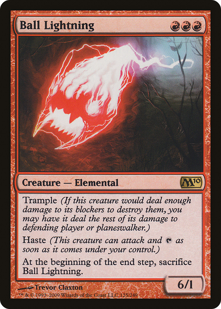 Ball Lightning [Magic 2010] - Trinity Hobby