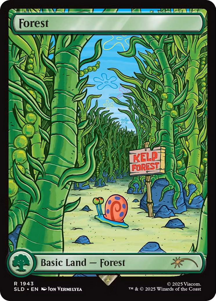 Forest  [Foil]  (SLD-1943) - [Secret Lair Drop] - Trinity Hobby