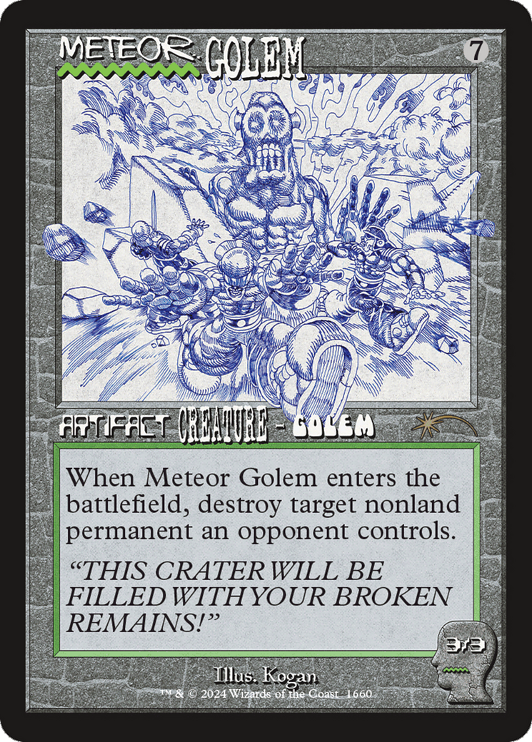 Meteor Golem (SLD-1660) - [Secret Lair Drop] - Trinity Hobby