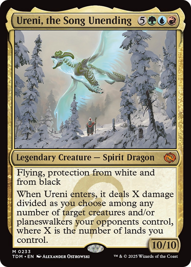 Ureni, the Song Unending  (TDM-233) - [Tarkir: Dragonstorm] - Trinity Hobby