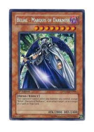 Belial - Marquis of Darkness [PTDN-EN099] Secret Rare - Trinity Hobby