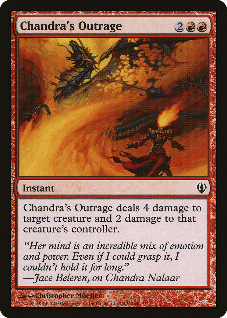 Chandra's Outrage [Archenemy] - Trinity Hobby