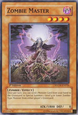 Zombie Master [SDZW-EN016] Common - Trinity Hobby