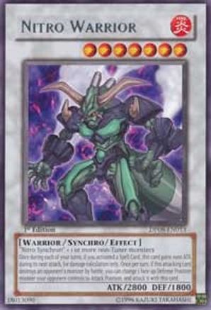 Nitro Warrior [DP08-EN013] Rare - Trinity Hobby
