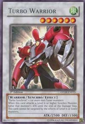 Turbo Warrior [DP08-EN015] Rare - Trinity Hobby