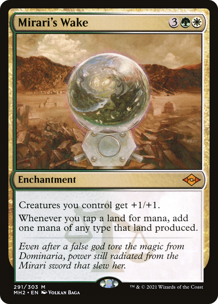 Mirari's Wake (MH2-291) - [Modern Horizons 2] Etched Foil - Trinity Hobby