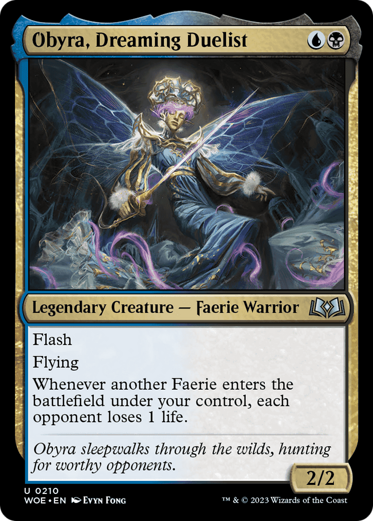 Obyra, Dreaming Duelist [Wilds of Eldraine] - Trinity Hobby