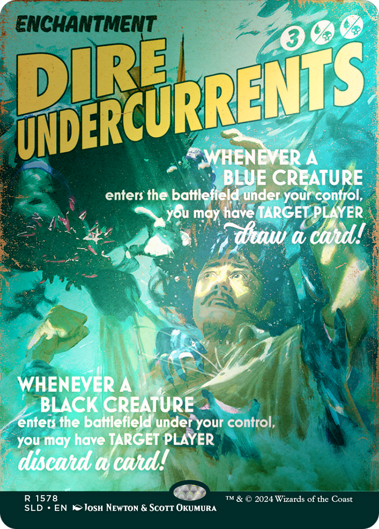 Dire Undercurrents (Rainbow Foil) [Secret Lair Drop Series] - Trinity Hobby