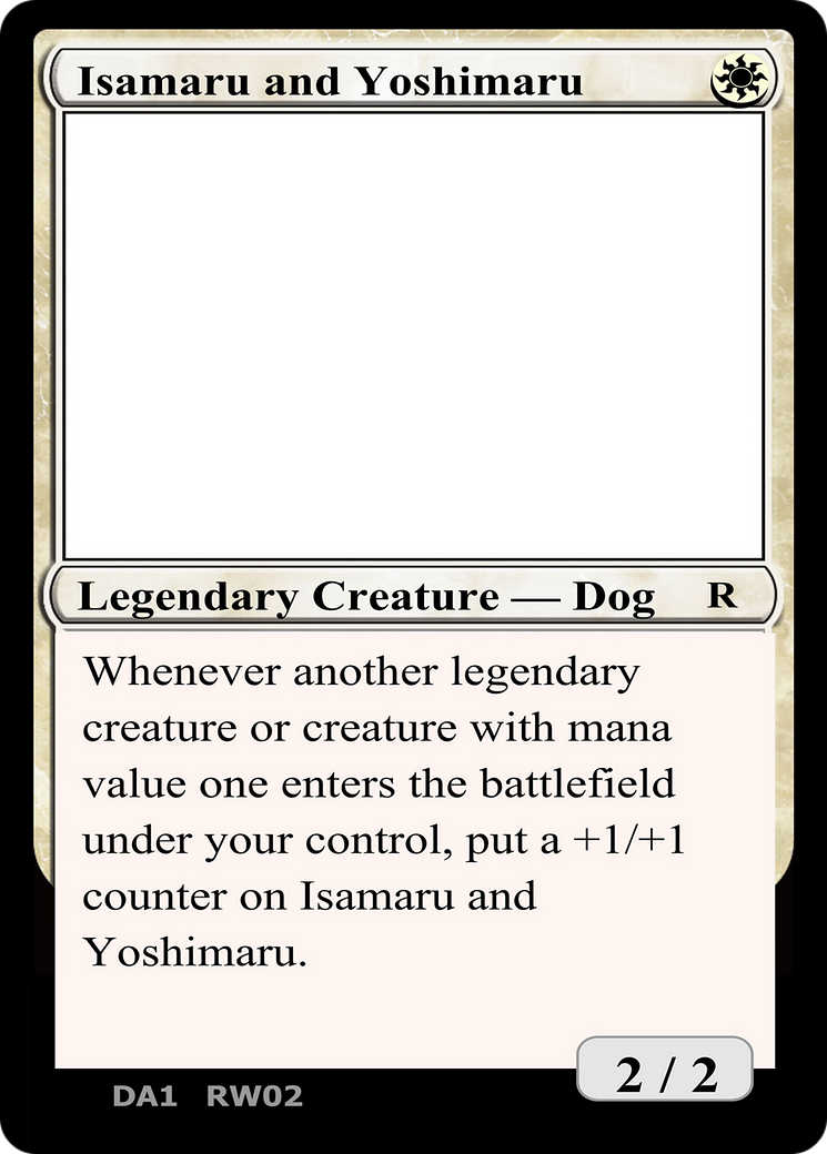 Isamaru et Yoshimaru [Événement inconnu] 