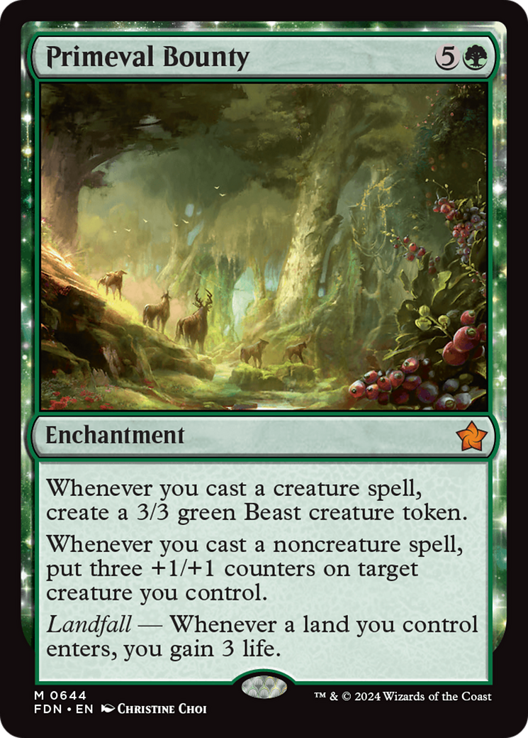 Primeval Bounty [Foundations] - Trinity Hobby