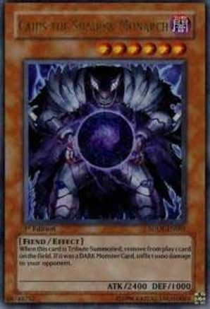 Caius the Shadow Monarch [SDDE-EN001] Ultra Rare - Trinity Hobby