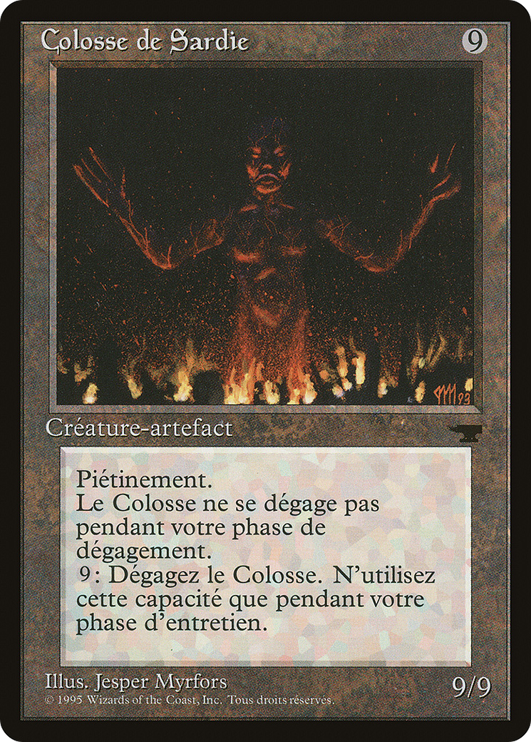 Colossus of Sardia (French) - "Colosse de Sardie" [Renaissance] - Trinity Hobby