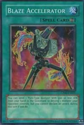 Blaze Accelerator [CP06-EN005] Super Rare - Trinity Hobby