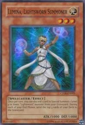 Lumina, Lightsworn Summoner [CP08-EN005] Super Rare - Trinity Hobby