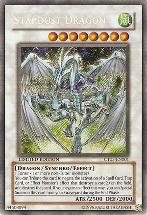 Stardust Dragon [CT05-EN001] Secret Rare - Trinity Hobby