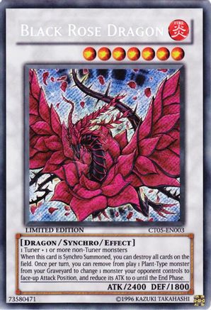 Black Rose Dragon [CT05-EN003] Secret Rare - Trinity Hobby