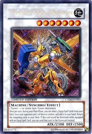Power Tool Dragon [CT06-EN001] Secret Rare - Trinity Hobby
