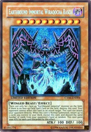 Earthbound Immortal Wiraqocha Rasca [CT06-EN004] Secret Rare - Trinity Hobby