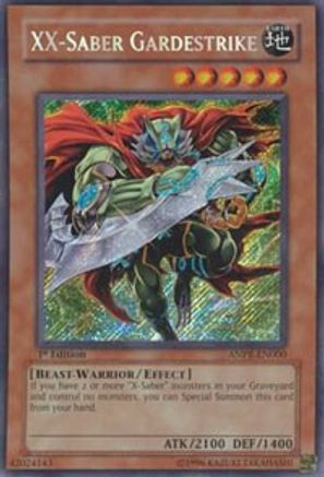 XX-Saber Gardestrike [ANPR-EN000] Secret Rare - Trinity Hobby