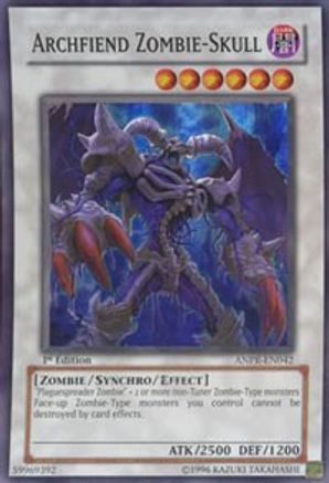 Archfiend Zombie-Skull [ANPR-EN042] Super Rare - Trinity Hobby
