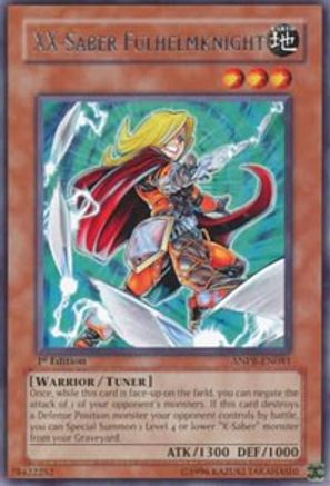 XX-Saber Fulhelmknight [ANPR-EN081] Rare - Trinity Hobby