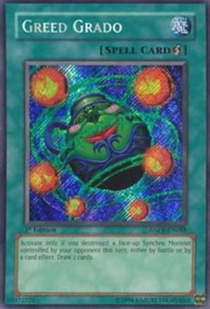 Greed Grado [ANPR-EN088] Secret Rare - Trinity Hobby