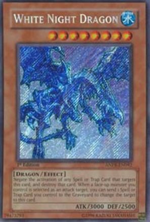 White Night Dragon [ANPR-EN092] Secret Rare - Trinity Hobby