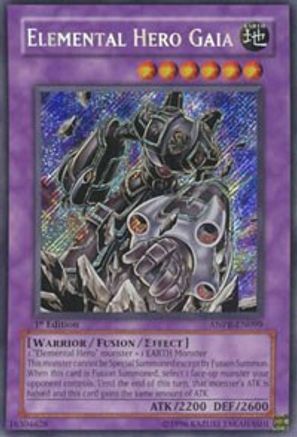 Elemental Hero Gaia [ANPR-EN099] Secret Rare - Trinity Hobby