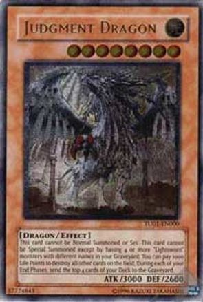 Judgment Dragon [TU01-EN000] Ultimate Rare - Trinity Hobby
