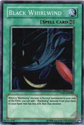Black Whirlwind [TU01-EN005] Super Rare - Trinity Hobby