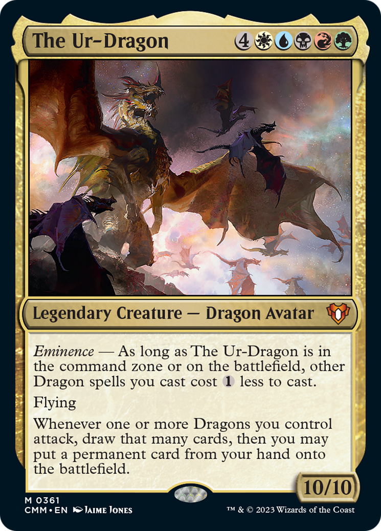 The Ur-Dragon [Commander Masters] - Trinity Hobby
