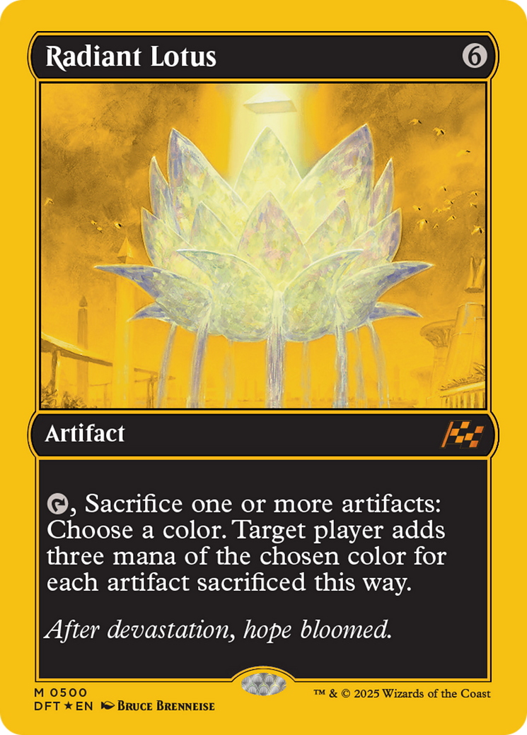 Radiant Lotus (First-Place Foil) [Aetherdrift] - Trinity Hobby