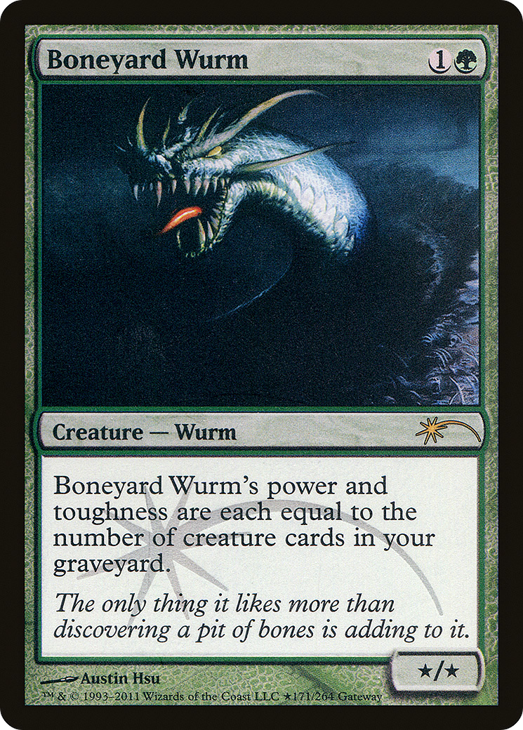 Boneyard Wurm [Wizards Play Network 2011] - Trinity Hobby