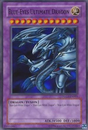 Blue-Eyes Ultimate Dragon [DLG1-EN001] Super Rare - Trinity Hobby